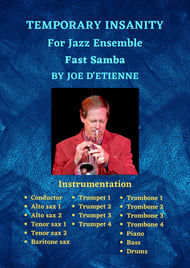 Temporary Insanity Jazz Ensemble sheet music cover Thumbnail